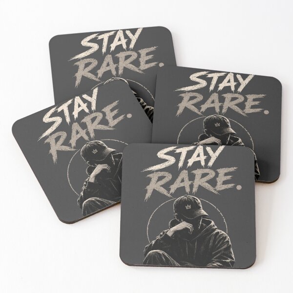 Item preview, Stay Rare – Unique Mindset Motivational Typography T-Shirt Design designed and sold by JatCreative.
