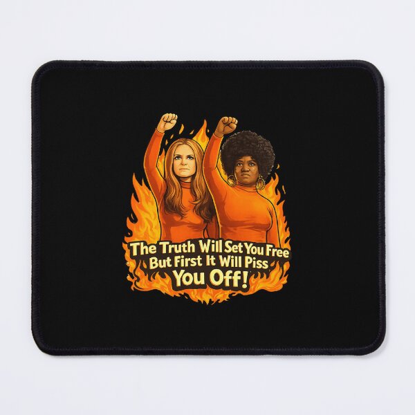 Item preview, Gloria Steinem The Truth Will Set You Free But First It Will Piss You Off designed and sold by DuckShackShop.