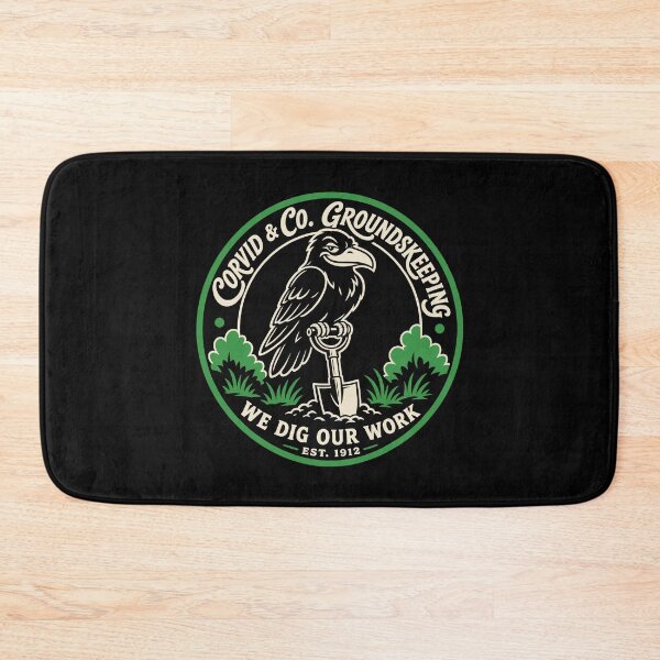 Item preview, Halloween Corvid And Co Groundskeeping Raven Shovel Dark Humor designed and sold by Uglyandcute.
