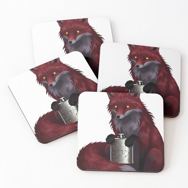 Item preview, Gothic Red Fox Nomad designed and sold by IllumeInk.