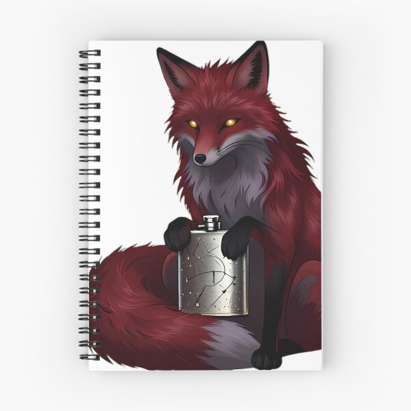 Item preview, Gothic Red Fox Nomad designed and sold by IllumeInk.