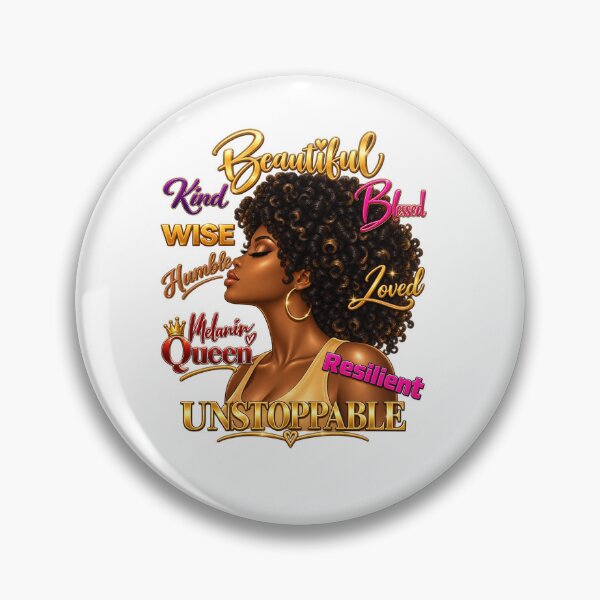 Item preview, Black Woman Affirmations designed and sold by DonnaRaquel.
