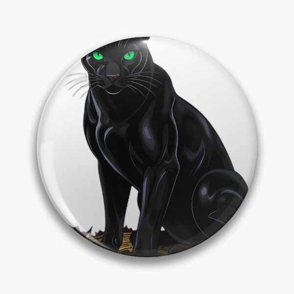 Item preview, Gothic Shadow Panther Stalker designed and sold by IllumeInk.