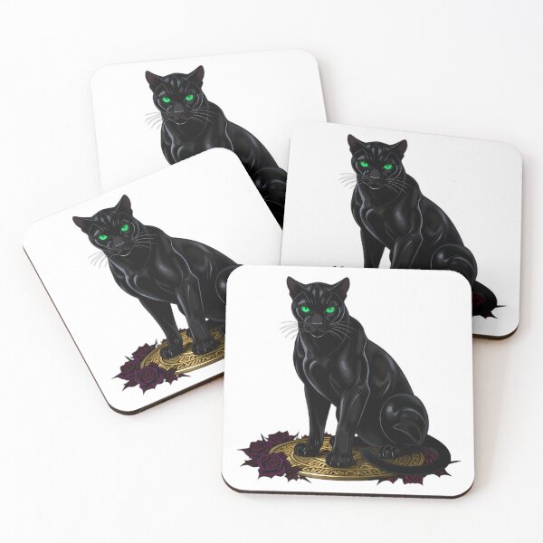 Item preview, Gothic Shadow Panther Stalker designed and sold by IllumeInk.