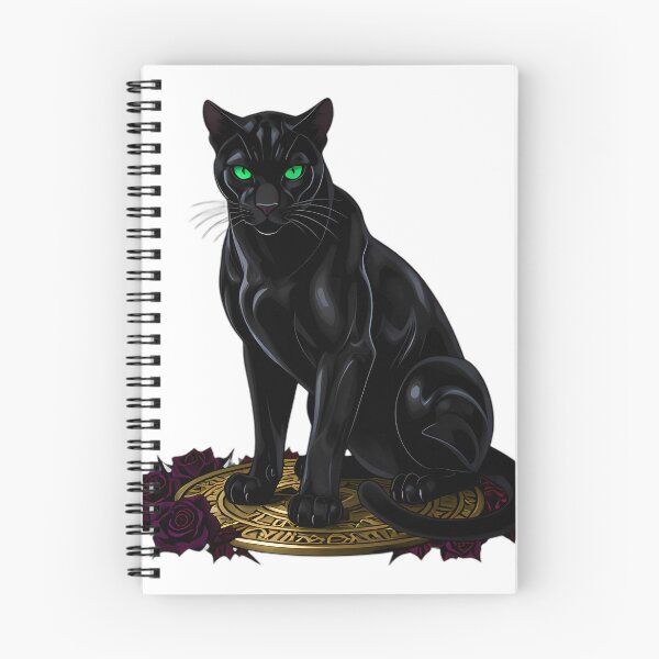 Item preview, Gothic Shadow Panther Stalker designed and sold by IllumeInk.