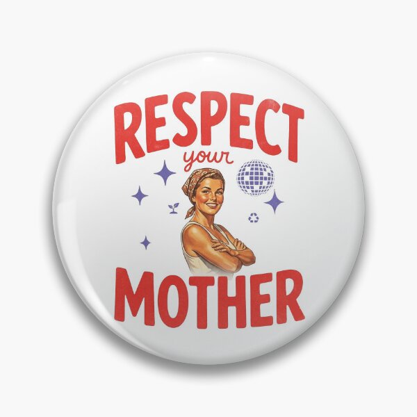 Item preview, Respect Your Mother Retro designed and sold by WildwoodSketch.