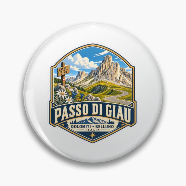 Item preview, Passo Di Giau Dolomiti Belluno Italia Mountain Pass Travel designed and sold by Star3NowForMe.