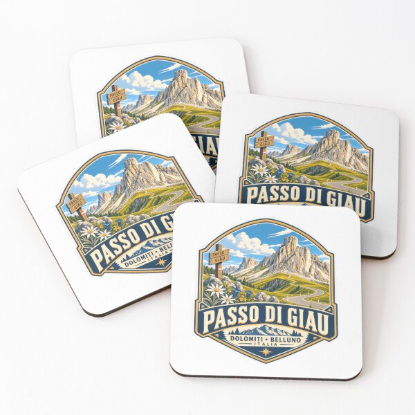 Item preview, Passo Di Giau Dolomiti Belluno Italia Mountain Pass Travel designed and sold by Star3NowForMe.