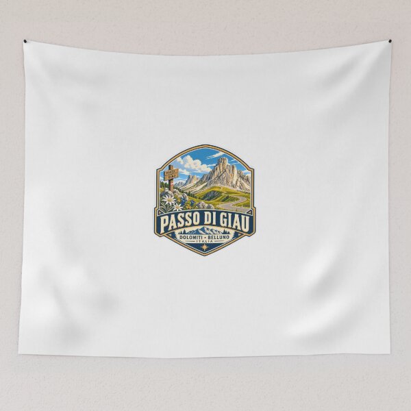 Item preview, Passo Di Giau Dolomiti Belluno Italia Mountain Pass Travel designed and sold by Star3NowForMe.