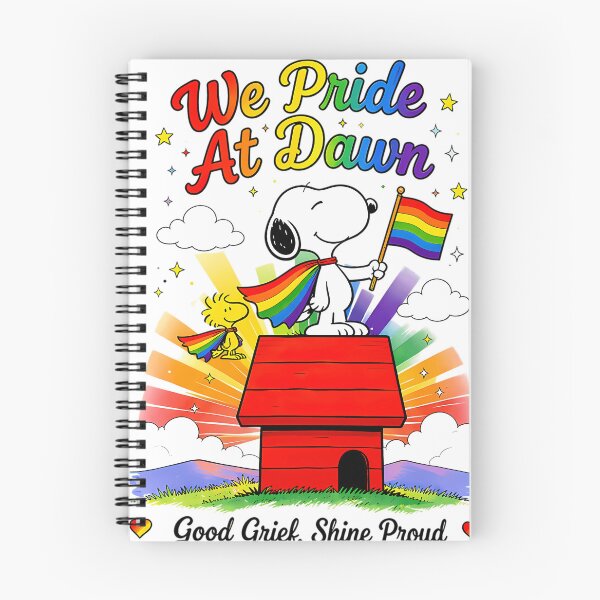 Item preview, Snoopy We Pride At Dawn Good Grief Shine Proud designed and sold by SHETEFA.
