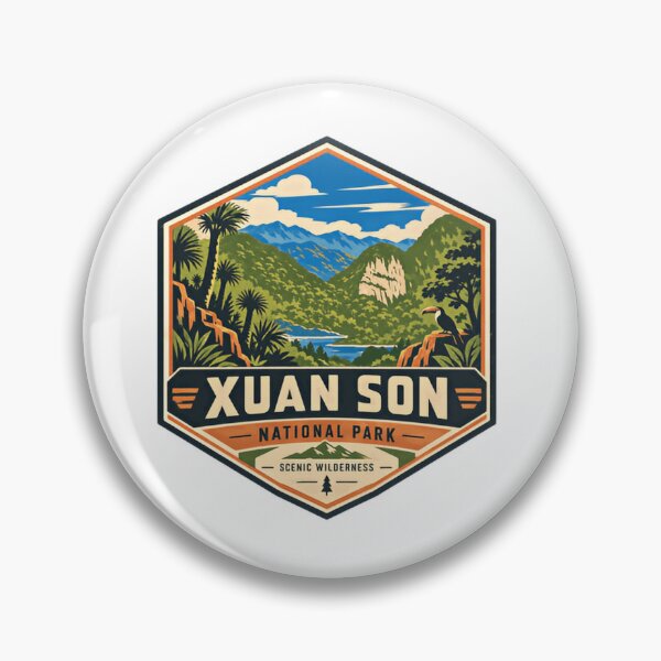 Item preview, Xuan Son National Park Scenic Wilderness Vietnam Travel Explorer Hiker Nature designed and sold by Simsimah26Parks.