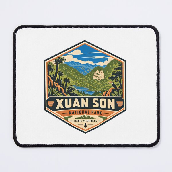 Item preview, Xuan Son National Park Scenic Wilderness Vietnam Travel Explorer Hiker Nature designed and sold by Simsimah26Parks.