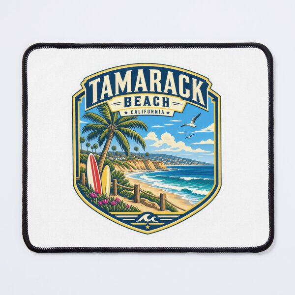 Item preview, Tamarack Beach California Surfing Ocean Coastal Travel Souvenir designed and sold by Star3NowForMe.