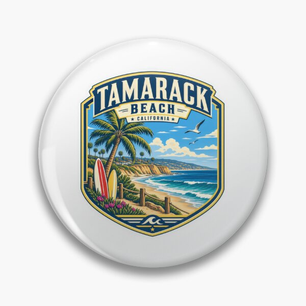 Item preview, Tamarack Beach California Surfing Ocean Coastal Travel Souvenir designed and sold by Star3NowForMe.
