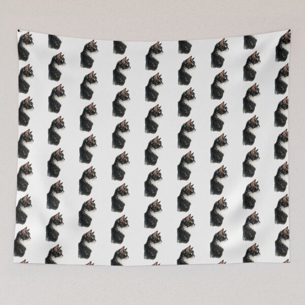 Item preview, Cat | Black & White Cat | Minimal Pet Aesthetic Art designed and sold by Mandayartstudio.