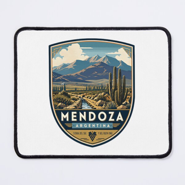 Item preview, Mendoza Argentina Tierra Del Sol Y Del Buen Vino Travel Souvenir Wine Region designed and sold by Star3NowForMe.
