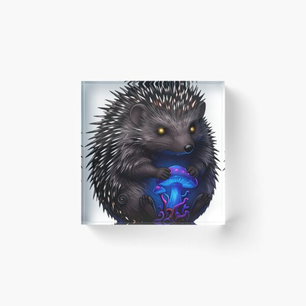 Item preview, Gothic Bramble Hedgehog Wanderer designed and sold by IllumeInk.