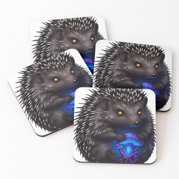 Item preview, Gothic Bramble Hedgehog Wanderer designed and sold by IllumeInk.