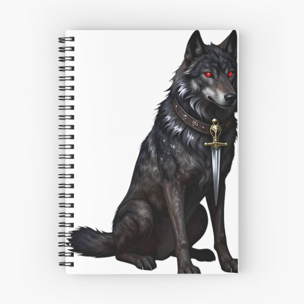 Item preview, Gothic Dire Wolf Elder designed and sold by IllumeInk.