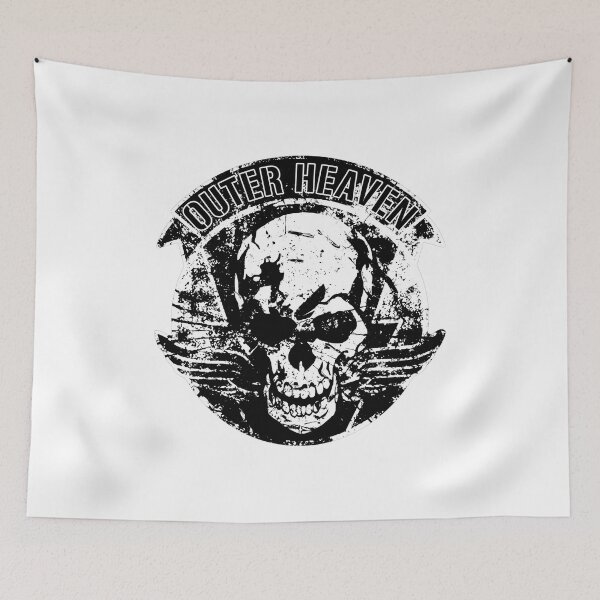 Item preview, Distressed Outer Heaven Skull Emblem  designed and sold by SEAHOSFOR.