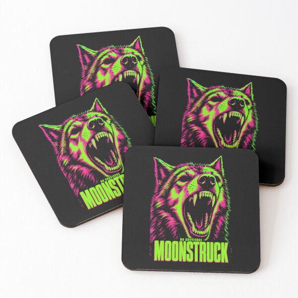 Item preview,  Halloween No Survivors Moonstruck Wolf Horror designed and sold by Uglyandcute.