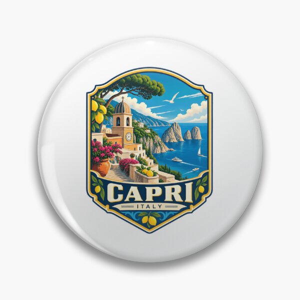 Item preview, Capri Italy | Italian Island Travel | Mediterranean Vacation Souvenir designed and sold by Star3NowForMe.