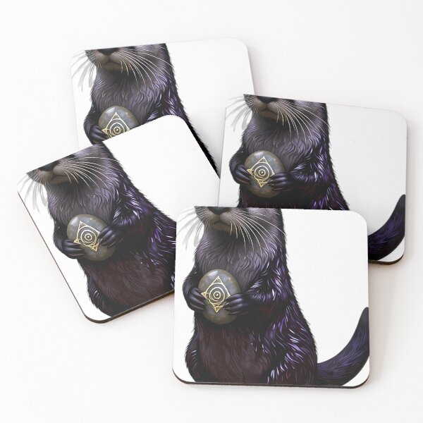 Item preview, Gothic Shadow Otter Wayfarer designed and sold by IllumeInk.