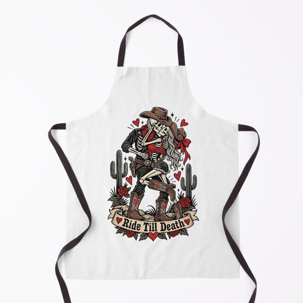 Item preview, Skeleton Cowgirl Ride Till Death designed and sold by tollaru.