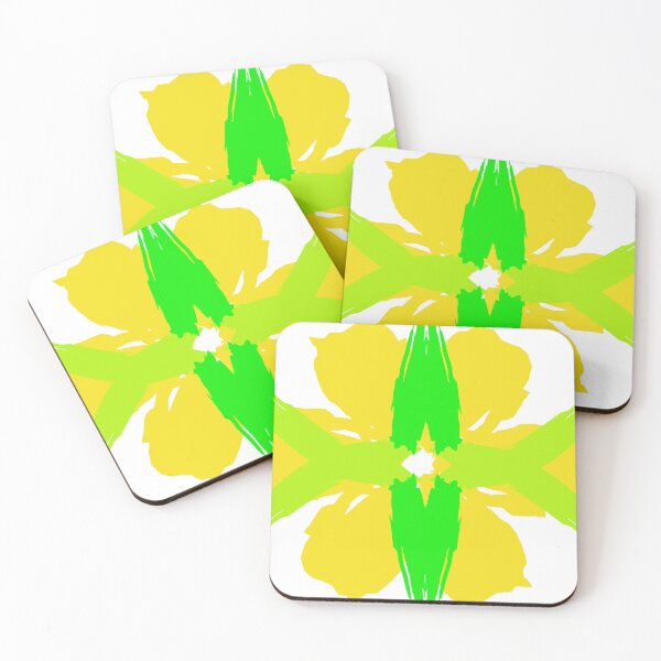 Item preview, Electric Lime Starburst Symmetrical Abstract designed and sold by meghnad.