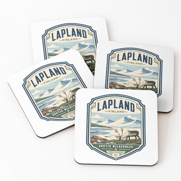 Item preview, Lapland Finland Arctic Wilderness Nordic Heritage Est. 1996 Travel Souvenir designed and sold by Star3NowForMe.