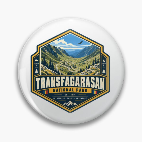 Item preview, Transfagarasan National Park Est. 1916 Wilderness Trails Adventure Romania Travel Hiking Road Trip designed and sold by Simsimah26Parks.