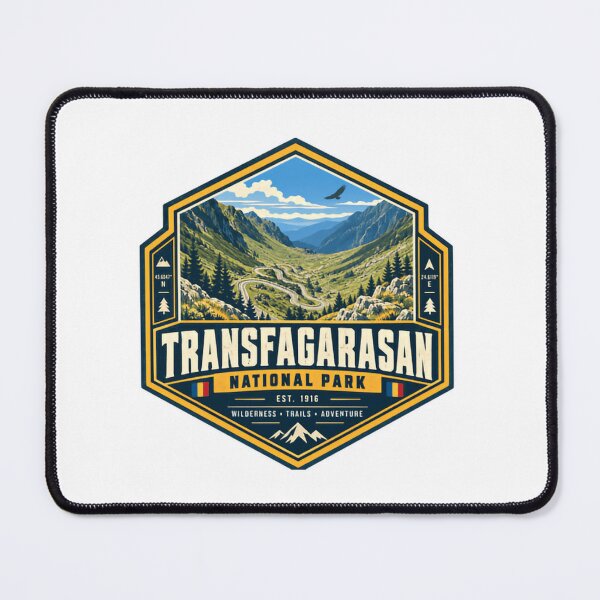 Item preview, Transfagarasan National Park Est. 1916 Wilderness Trails Adventure Romania Travel Hiking Road Trip designed and sold by Simsimah26Parks.