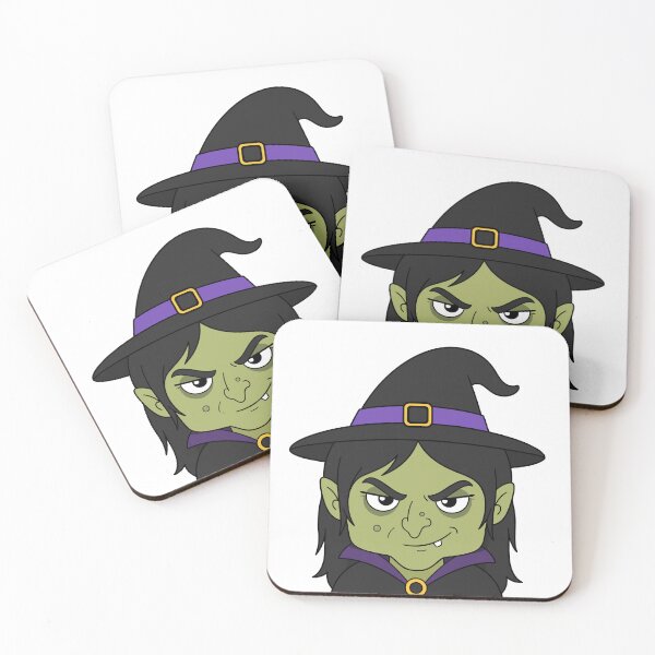 Item preview, Cute Mischievous Witch Halloween Character designed and sold by teeperfect.