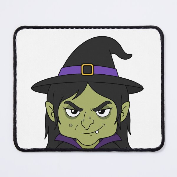 Item preview, Cute Mischievous Witch Halloween Character designed and sold by teeperfect.