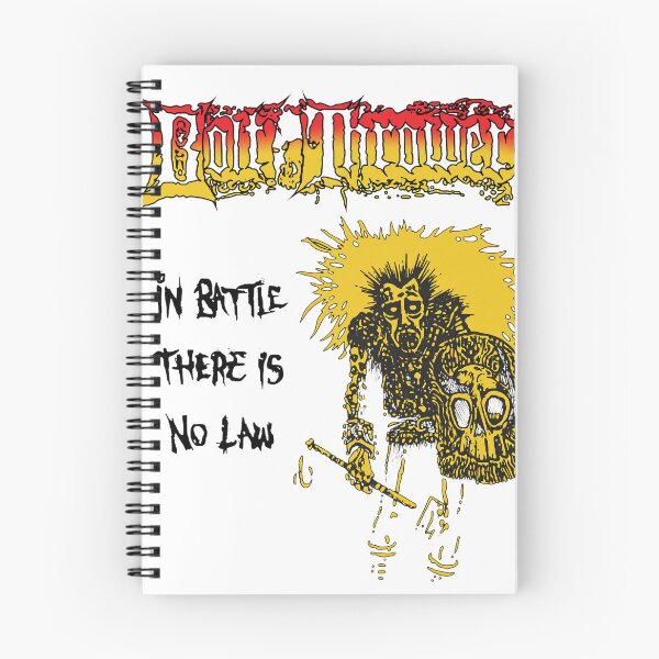 Item preview, Bolt Thrower In Battle There Is No Law Design designed and sold by SEAHOSFOR.