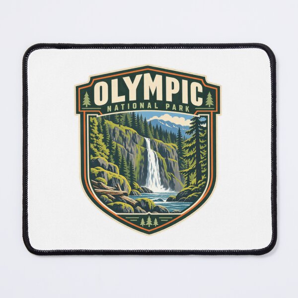 Item preview, Olympic National Park Washington Travel Outdoors Hiking Souvenir designed and sold by Star3NowForMe.