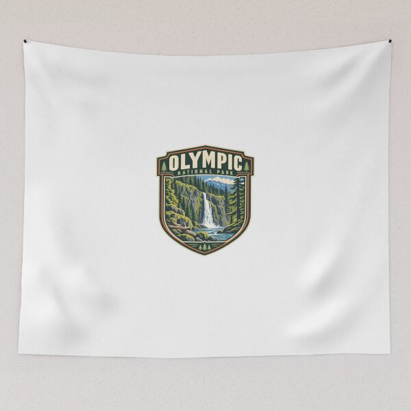 Item preview, Olympic National Park Washington Travel Outdoors Hiking Souvenir designed and sold by Star3NowForMe.