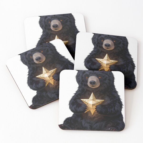 Item preview, Gothic Bear Cub Stargazer designed and sold by IllumeInk.
