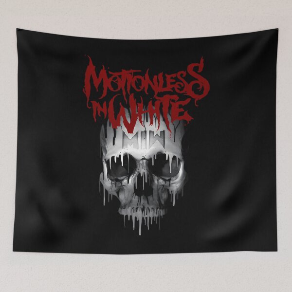 Item preview, Motionless In White Band Skull designed and sold by Scottpixells.