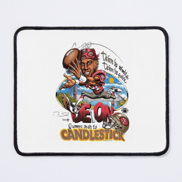 Item preview, Deion Sanders Prime Time Caricature San Francisco designed and sold by doiclr498.