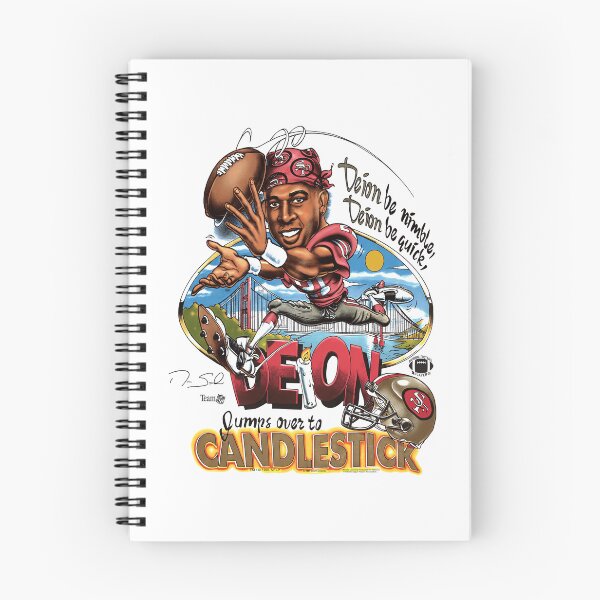 Item preview, Deion Sanders Prime Time Caricature San Francisco designed and sold by doiclr498.