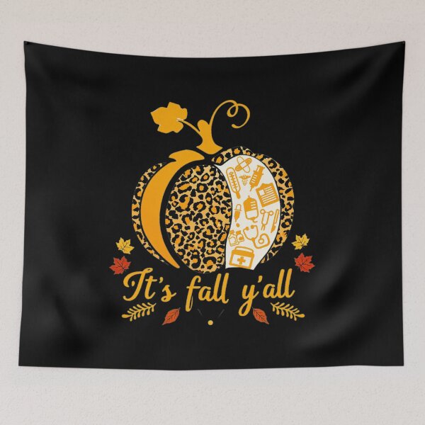 Item preview, Autumn Medical Pumpkin It's Fall Y'all designed and sold by JAMESCHULTE.