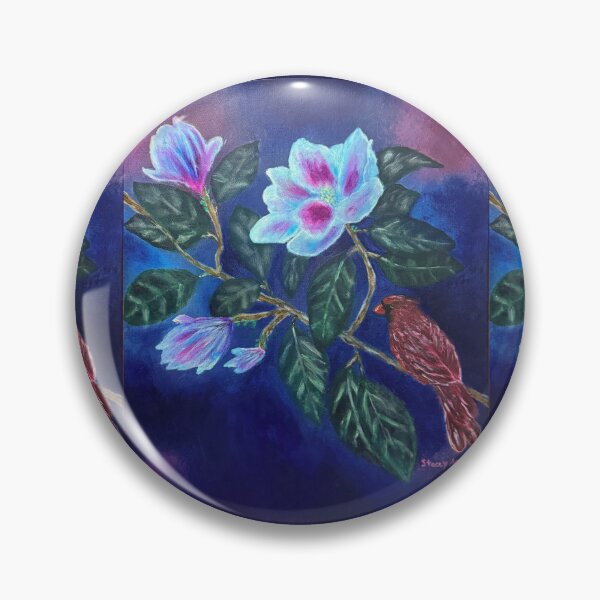 Item preview,  Cardinal in Bloom designed and sold by StaceyArtworks.