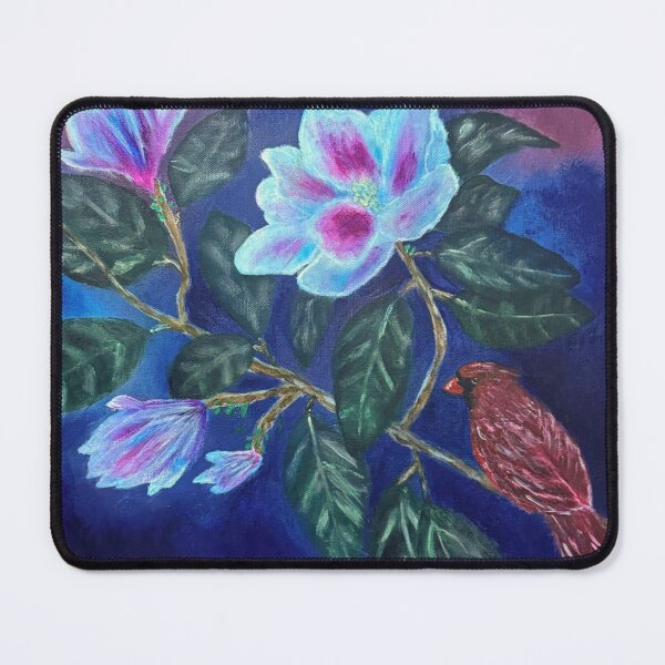 Item preview, Cardinal in Bloom designed and sold by StaceyArtworks.