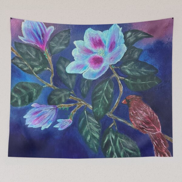 Item preview,  Cardinal in Bloom designed and sold by StaceyArtworks.