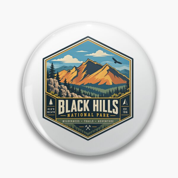 Artikelvorschau, Wildnispfade im Black Hills Nationalpark – Abenteuer in South Dakota – Reisen – Wandern entworfen und verkauft von Simsimah26Parks.