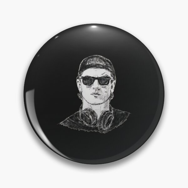 Item preview, Artistic Sketch of a Cool Person with Headphones designed and sold by ANNEINGTON.