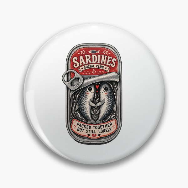 Item preview, Sardines Social Club Still Lonely designed and sold by tollaru.