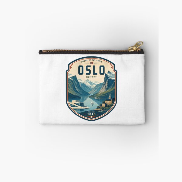 Item preview, Gateway To The Fjords Oslo Norway Founded 1048 Scandinavian Travel Souvenir designed and sold by Star3NowForMe.