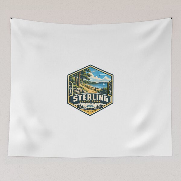 Item preview, Sterling State Park Michigan Wilderness Trails Adventure Outdoor Travel designed and sold by Simsimah26Parks.